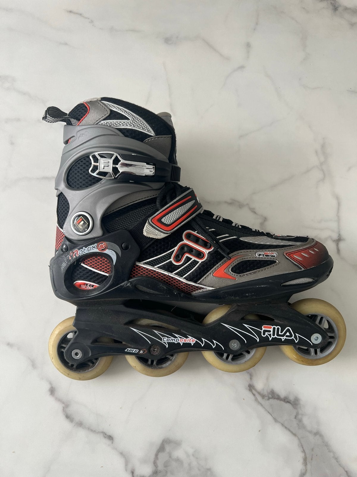 Fila Matrix 80 Inline Skates - Maat 43, Ophalen, Gebruikt, Dames, Inline skates 4 wielen