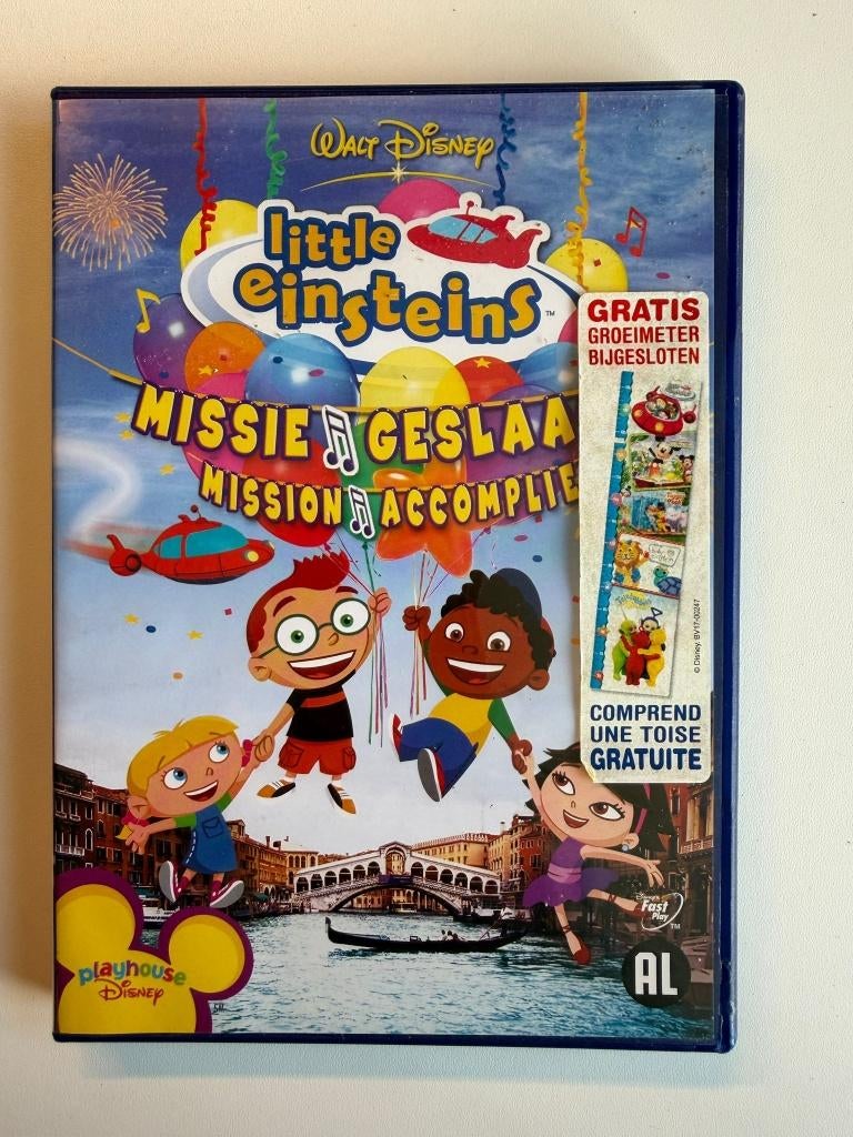 Little Einsteins - Missie Geslaagd DVD | Actie 5=4, Alle leeftijden, Ophalen of Verzenden, Zo goed als nieuw, Amerikaans