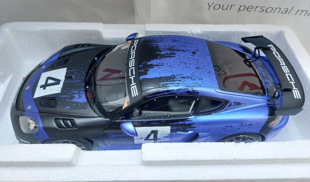 Ottomobile 1:18 Porsche Cayman 718 GT4 RS Clubsport 2021, Ophalen of Verzenden, Nieuw, Auto, OttOMobile