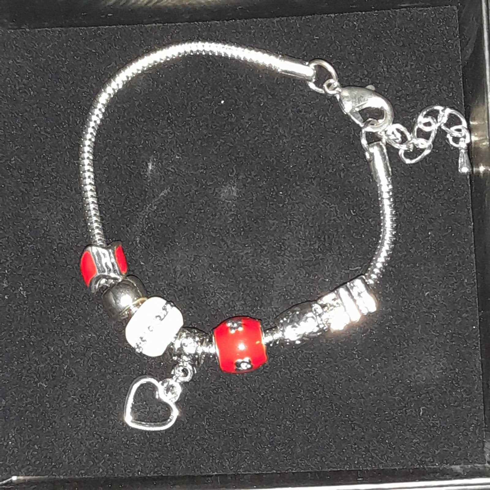 Eternal Love armband met Swarovski elementen, Met kristal, Overige materialen, Ophalen of Verzenden, Zo goed als nieuw