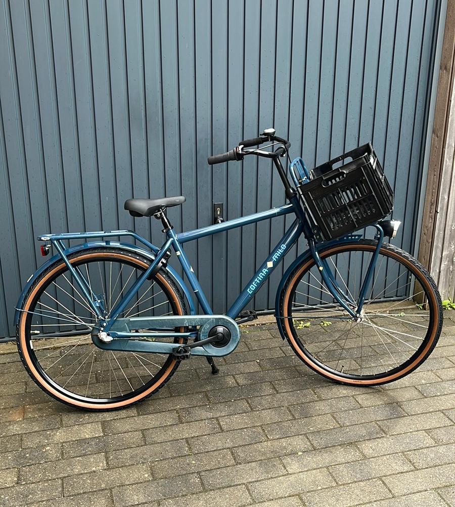 Cortina Milo heren transportfiets 3V 28 inch, Gebruikt, Versnellingen, 49 tot 53 cm, Ophalen