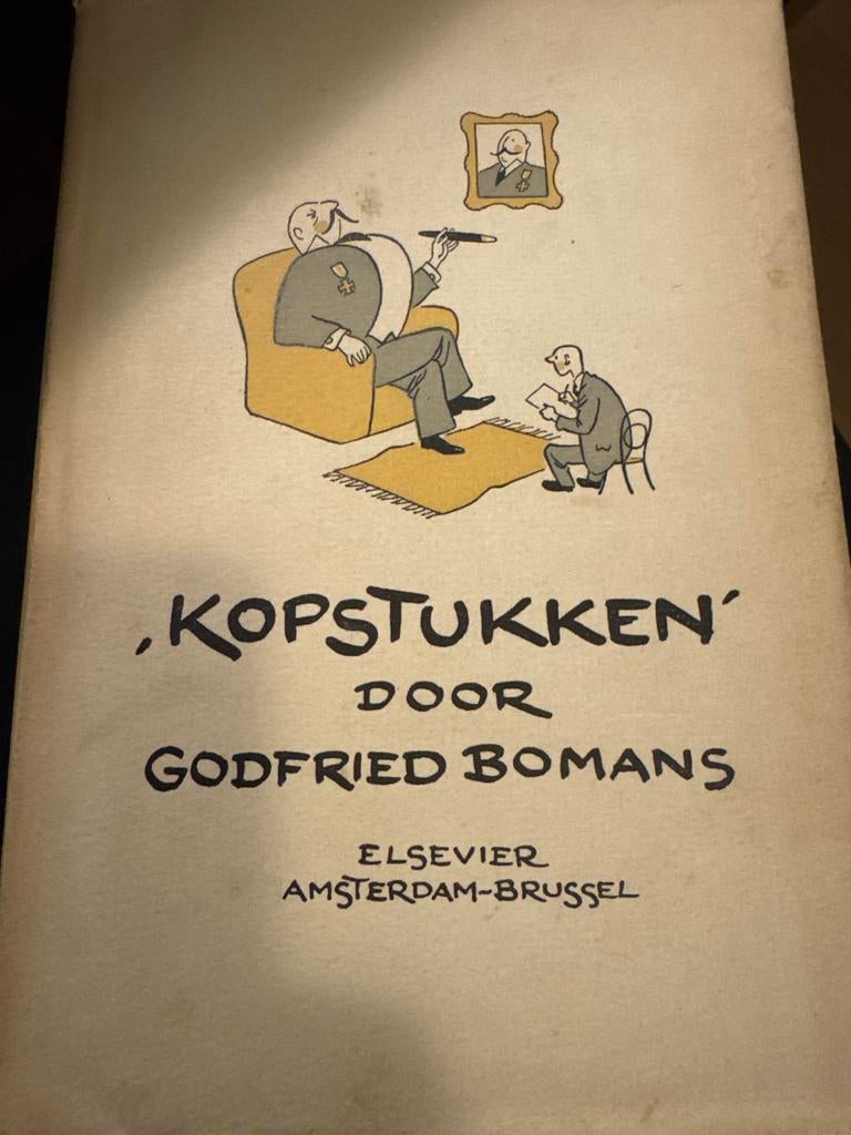 Kopstukken door Godfried Bomans - Derde druk 1949, Ophalen of Verzenden, Gelezen, Nederland