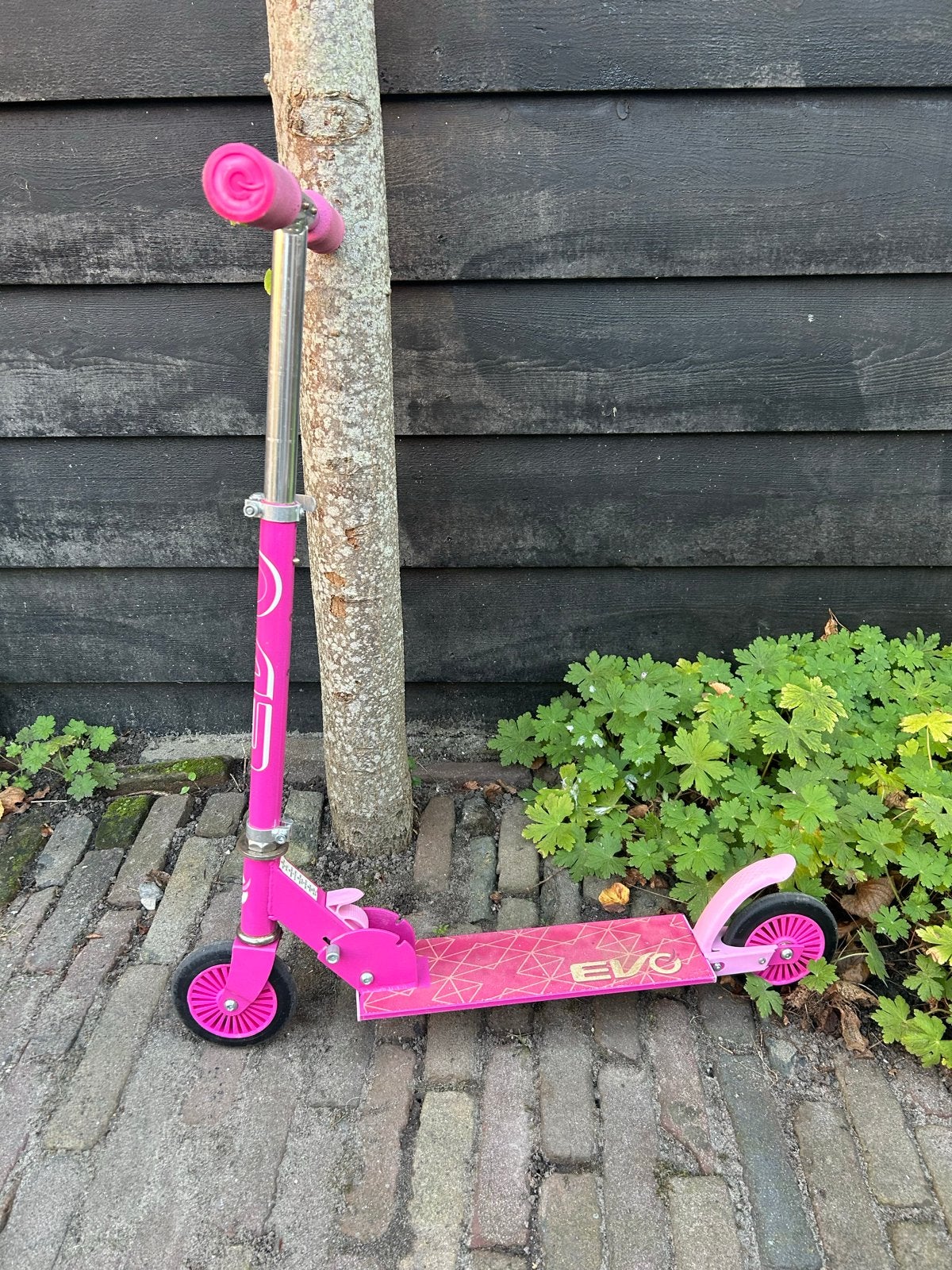 Roze EVO step voor kinderen - Gebruikt maar in goede staat, Ophalen of Verzenden, Gebruikt, Gewone step
