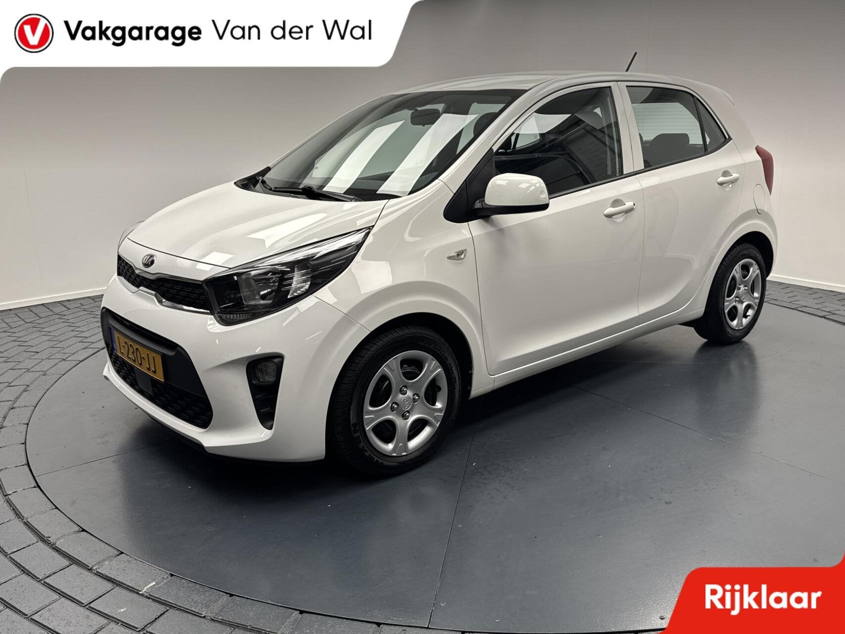 Kia Picanto 1.0 DPi ComfortLine 5p Airco-Cr.contr-Bluetooth-, Auto's, Voorwielaandrijving, Stof, Gebruikt, Start-stop-systeem