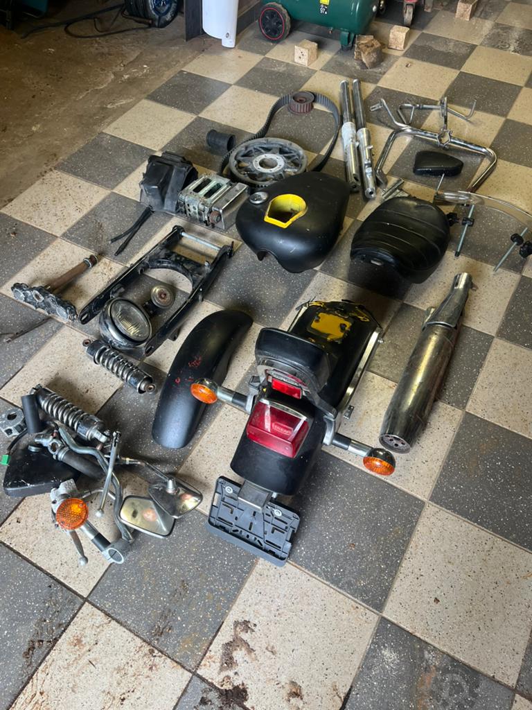 Onderdelen suzuki savage LS 650 chopper bobber, Motoren, Ophalen