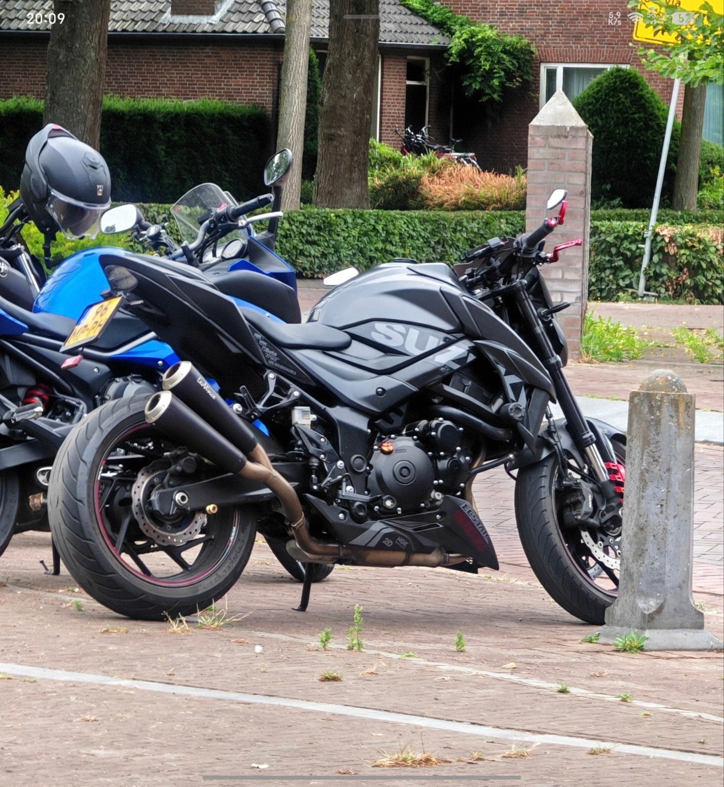 Unieke LeoVince uitlaat (afk. Suzuki GSX-S750), Ophalen of Verzenden, Gebruikt