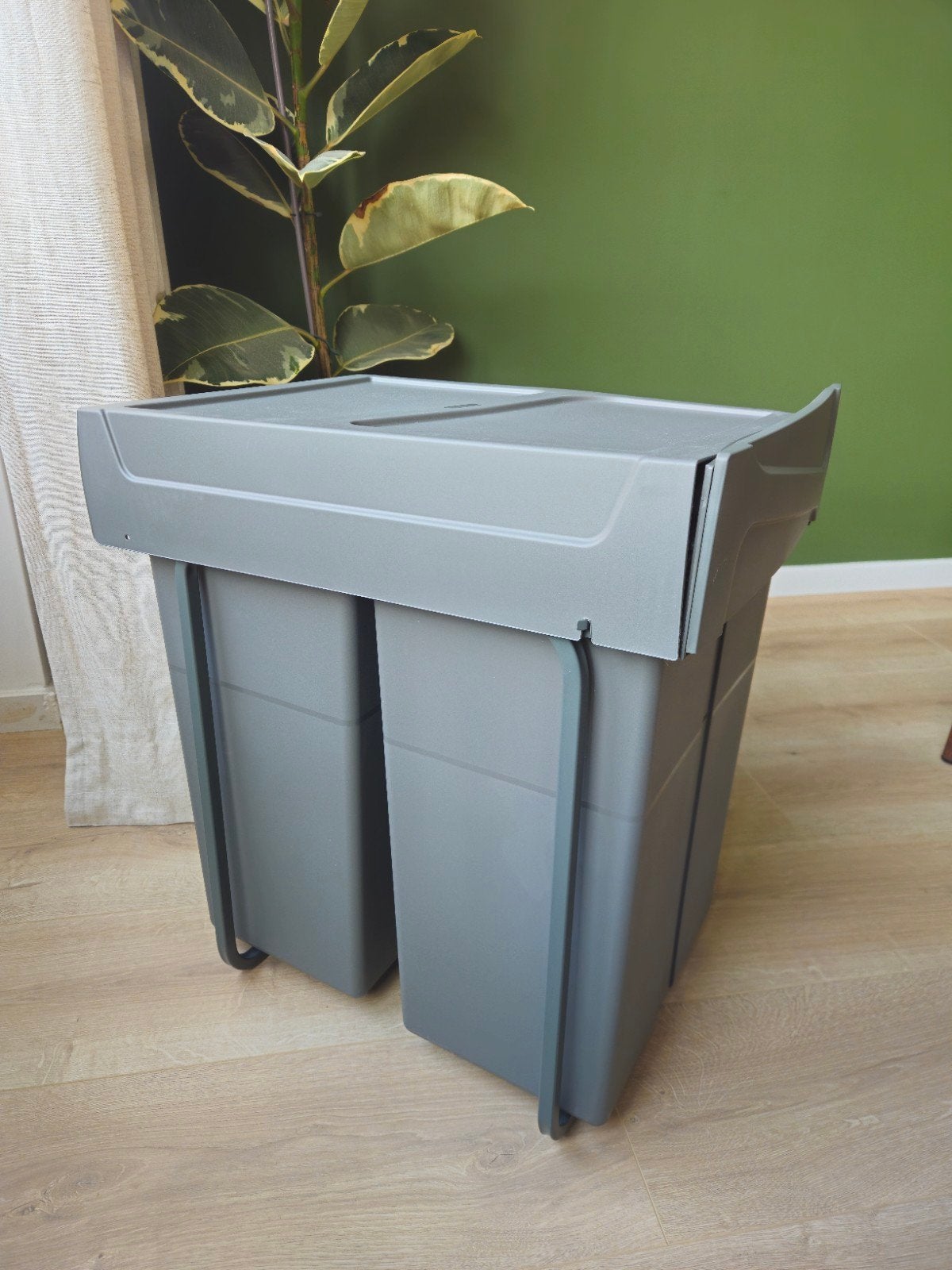 Enuca afvalcontainer 2x25L - Nieuw met defect | Waste bin, 40 liter of meer, Ophalen, Nieuw, Kunststof