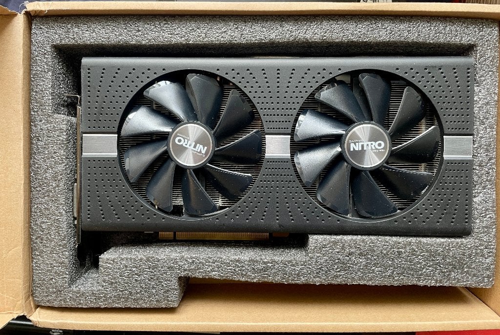 Sapphire Nitro RX 580 4GB, PCI-Express 3, AMD, HDMI, Ophalen of Verzenden