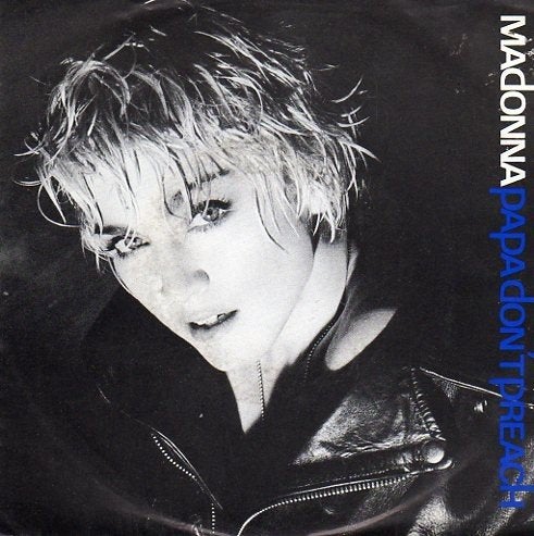 Madonna ‎– Papa Don't Preach (1986), Gebruikt, Fotohoes, 7 inch, Ophalen of Verzenden