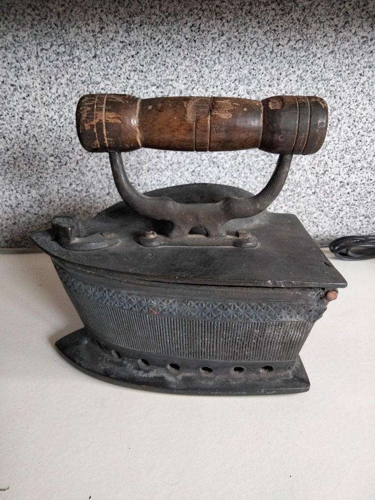antiek strijkijzer, Ophalen of Verzenden