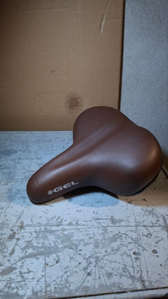 Nieuw fietszadel - Wittkop Medicus Gel Bruin, Fietsen en Brommers, Fietsonderdelen, Nieuw, Zadel, Kunststof, Elektrische fiets