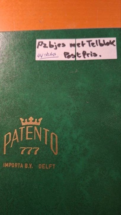 postzegelboekjes met Telblokken, Ophalen of Verzenden, Nederland