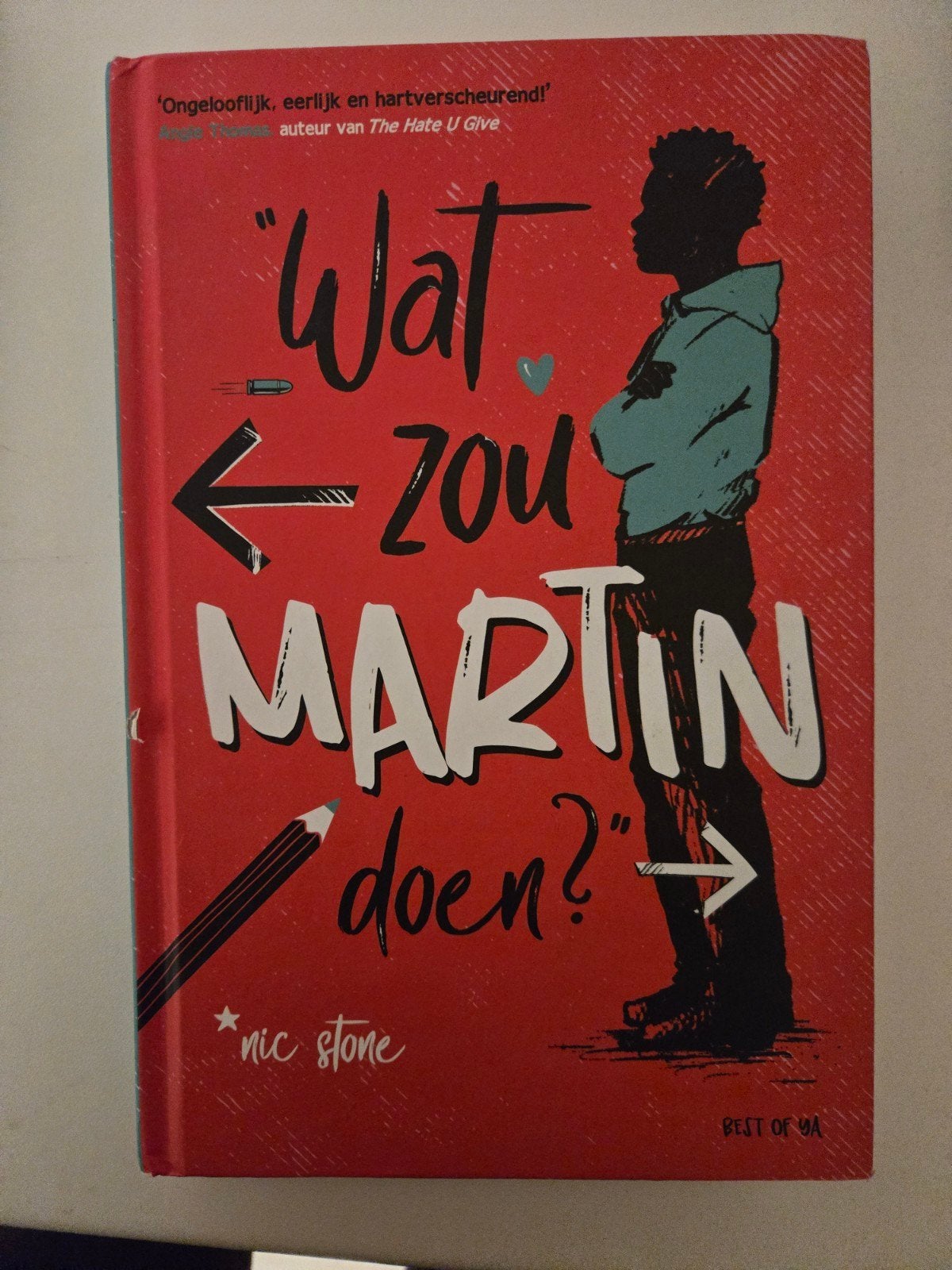 Nic Stone - Wat zou Martin doen?, Ophalen of Verzenden, Zo goed als nieuw, Nic Stone