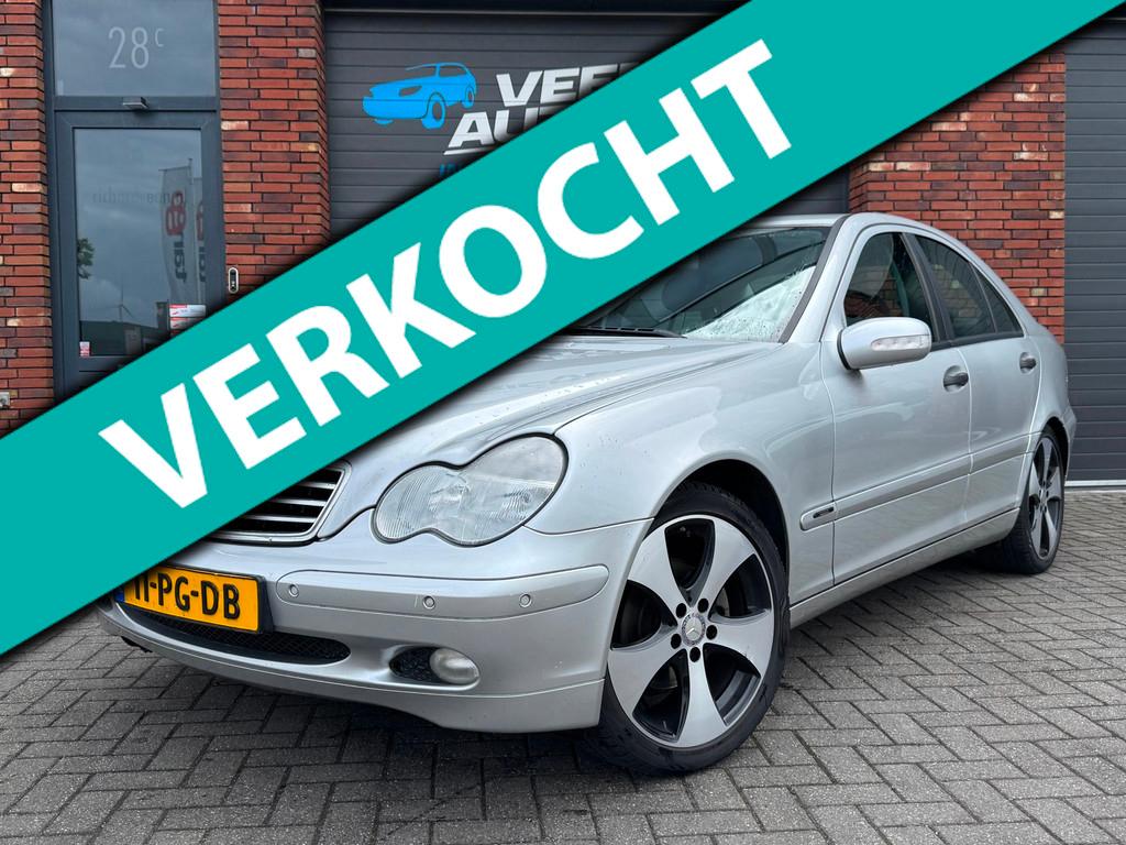 Mercedes-Benz C-klasse 180 K. Classic Nieuwe APK, Auto's, 13 km/l, Achterwielaandrijving, Gebruikt, Electronic Stability Program (ESP)