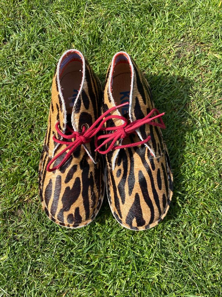 Koel schoenen panterprint maat 29, Ophalen, Jongen of Meisje, Schoenen, Zo goed als nieuw