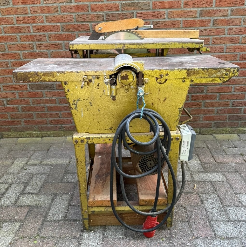 Robuuste combinatiemachine: zaag, schaaf en frees, Ophalen, Gebruikt