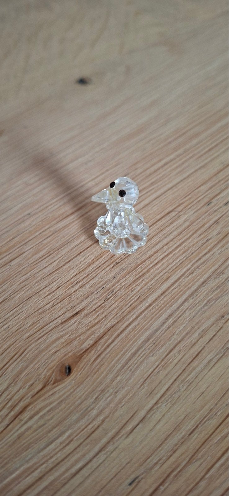 Swarovski mini figuur eendje, Verzamelen, Ophalen of Verzenden, Zo goed als nieuw, Figuurtje