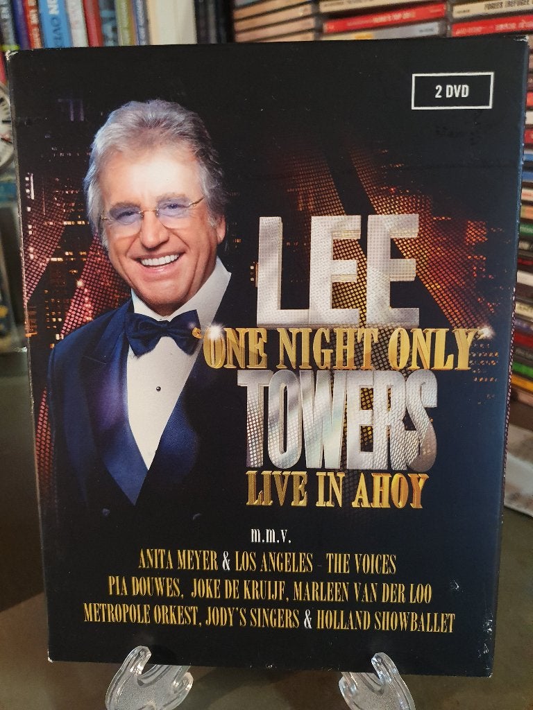 Lee Towers - One night only live in Ahoy (2 DVD), Alle leeftijden, Ophalen of Verzenden, Zo goed als nieuw