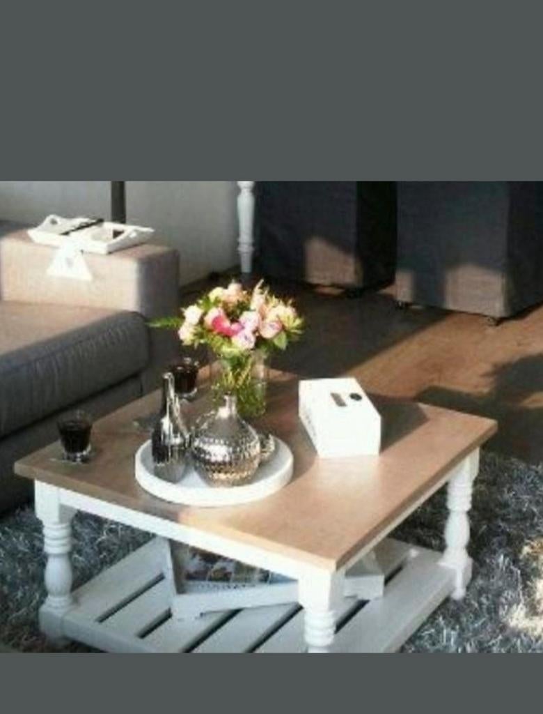 Salontafel, Huis en Inrichting, Tafels | Salontafels, Ophalen, Gebruikt, 100 tot 150 cm, 50 tot 100 cm