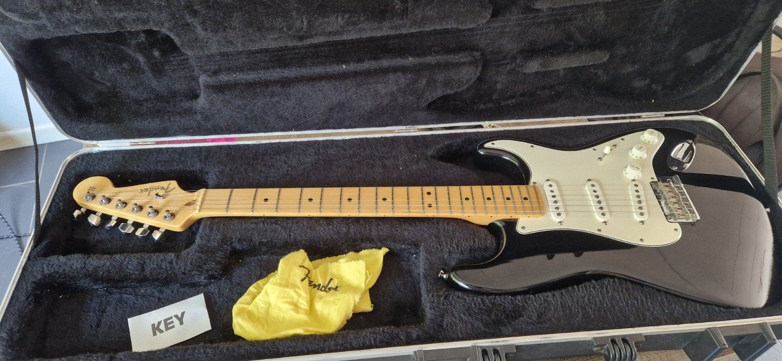 Fender Stratocaster USA ( 2008 ), Ophalen, Zo goed als nieuw, Solid body, Fender