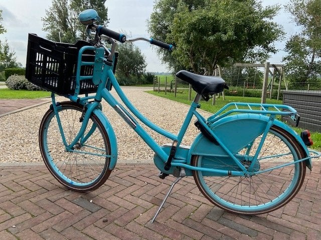 Fiets, Fietsen en Brommers, Fietsen | Dames | Damesfietsen, Terugtraprem, Gebruikt, Minder dan 47 cm, Ophalen