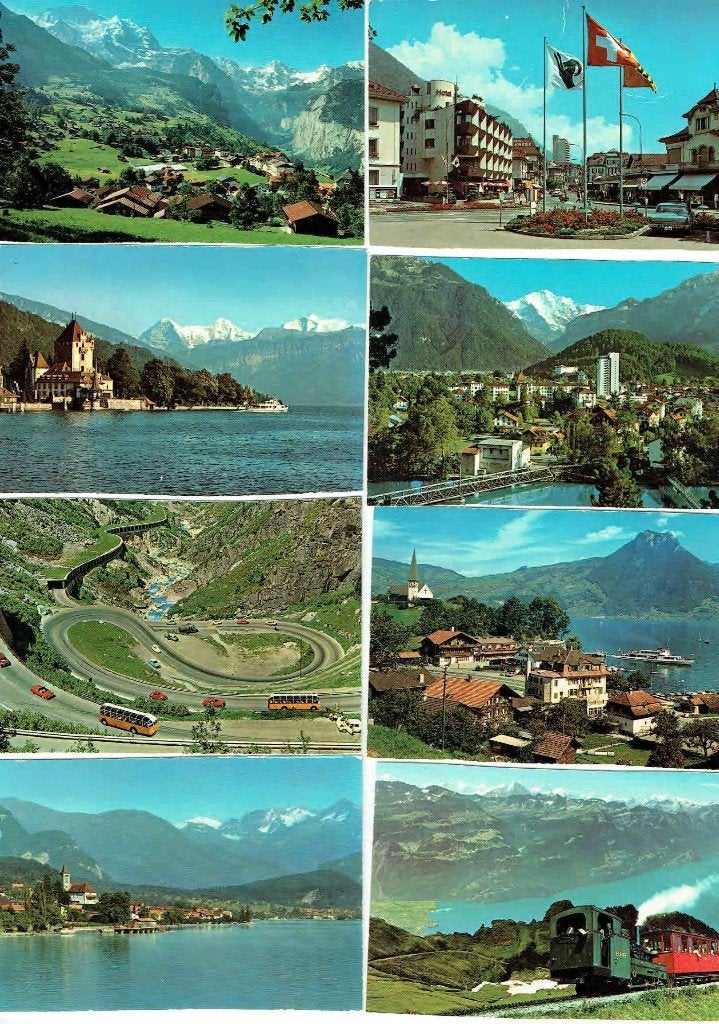 Zwitserland 49 stuks Ansichtskaartjes, Verzenden, 1960 tot 1980, Ongelopen, Natuur