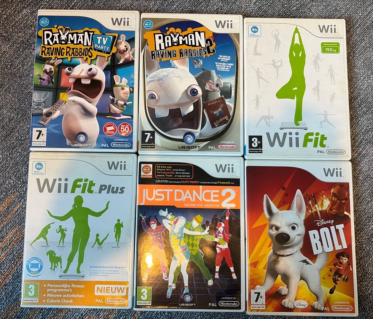 Wii games Nintendo Wii, los of samen, Ophalen of Verzenden, Zo goed als nieuw, Sport, 3 spelers of meer