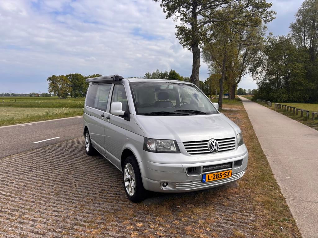 Volkswagen t5 camper bus 2003, Hefdak, Buscamper of Camperbus, Volkswagen, Tot en met 2