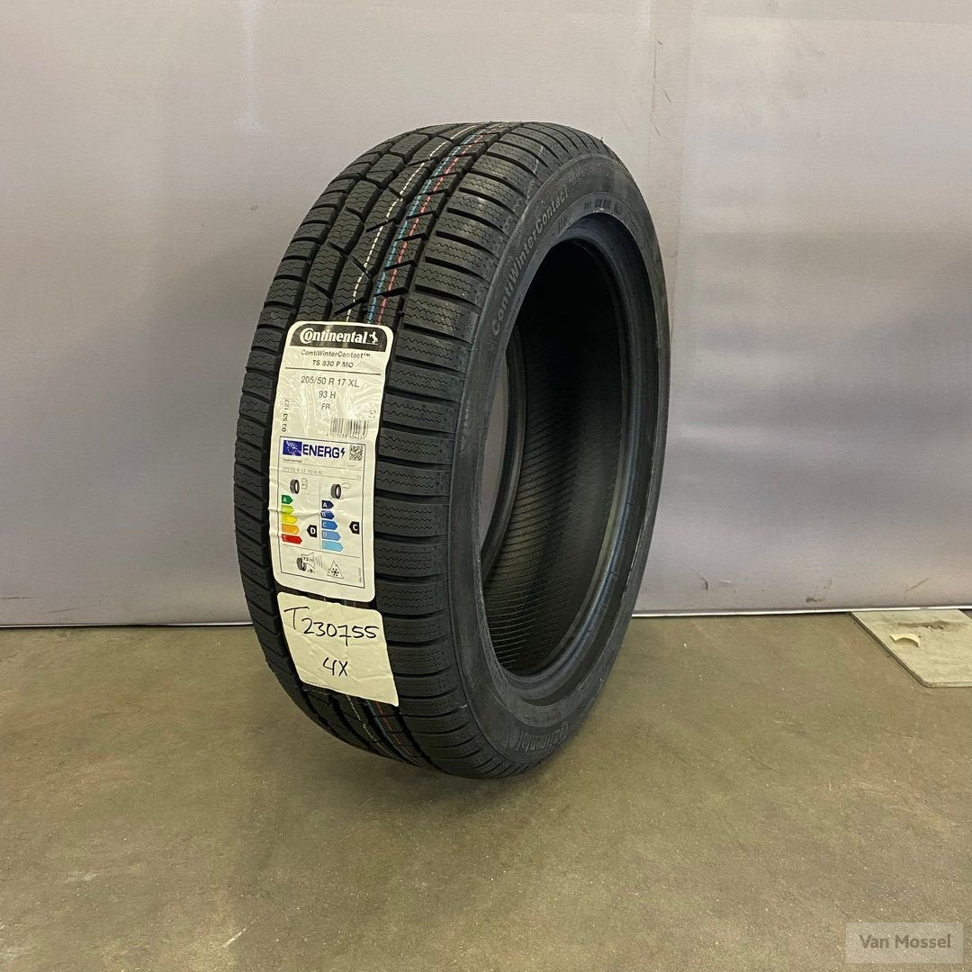 Continental ContiWinterContact TS830P 205/50/R17 93H, Gebruikt, -, -, 17 inch