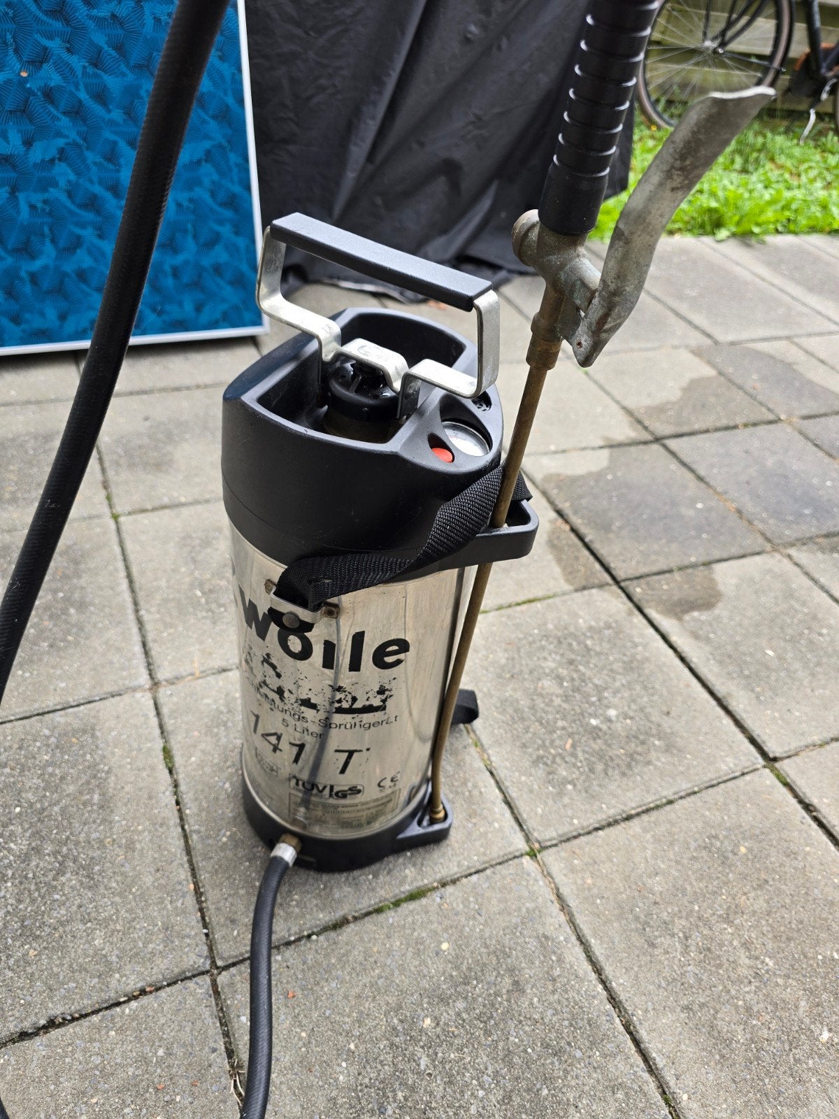 gloria hogedruksuit type  141t 5 liter 6bar, Ophalen, Gebruikt