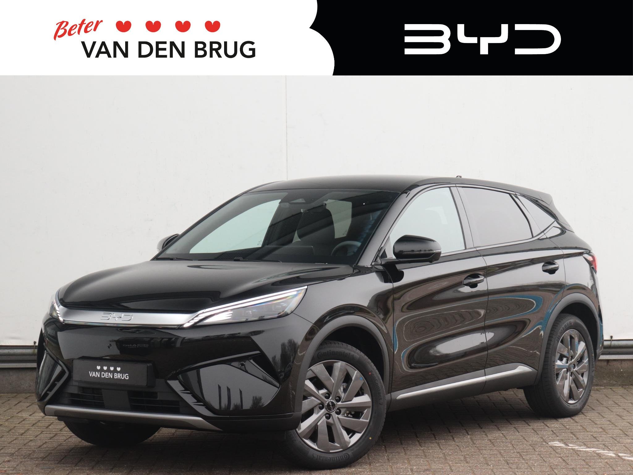 BYD ATTO 3 EVO Excellence 74.8 kWh | 450pk | 0-100 3,9 sec |, Auto's, BYD, Automaat, Zwart, Zwart, 470 km