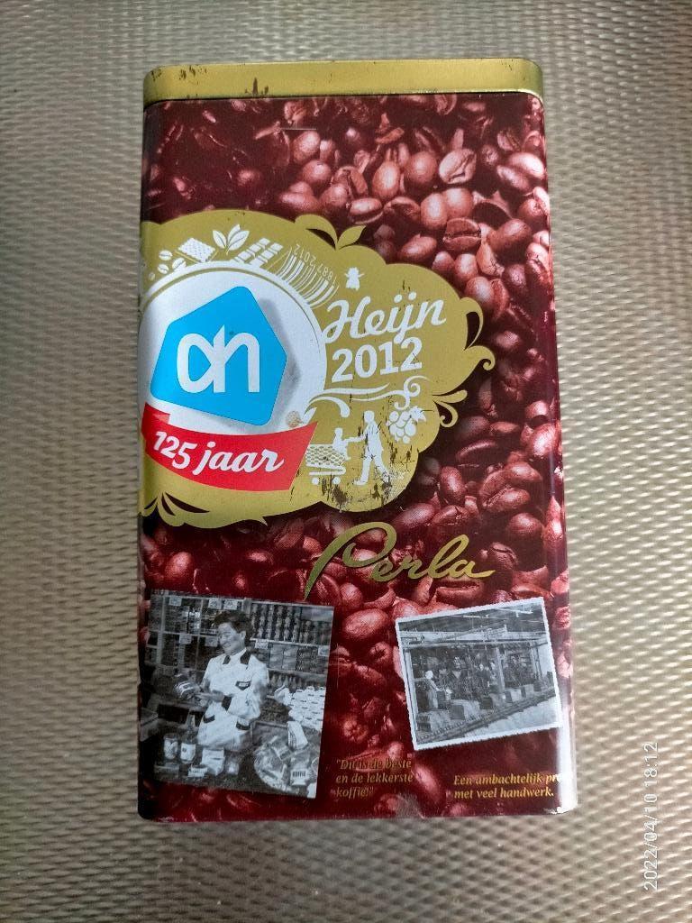 groot blik albert heijn 125 jaar, Verzamelen, Blikken, Ophalen of Verzenden, Zo goed als nieuw, Overige