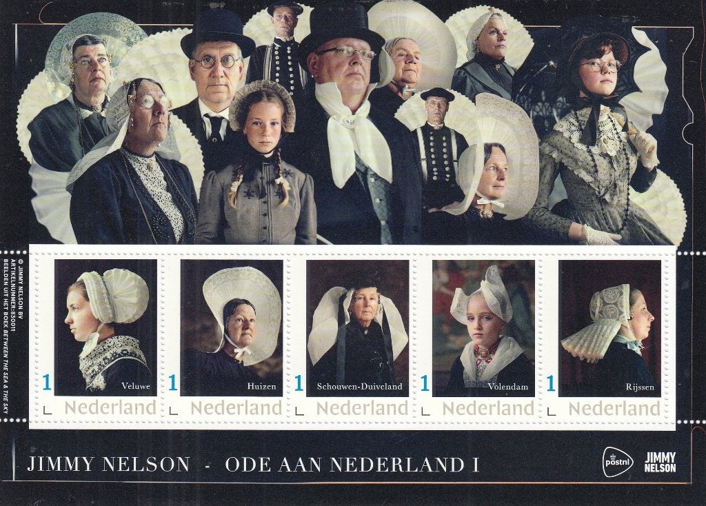 Nederland 11.38.4- 2023- Klederdracht- Jimmy Nelson Compleet, Postzegels en Munten, Verzenden, Na 1940, Postfris