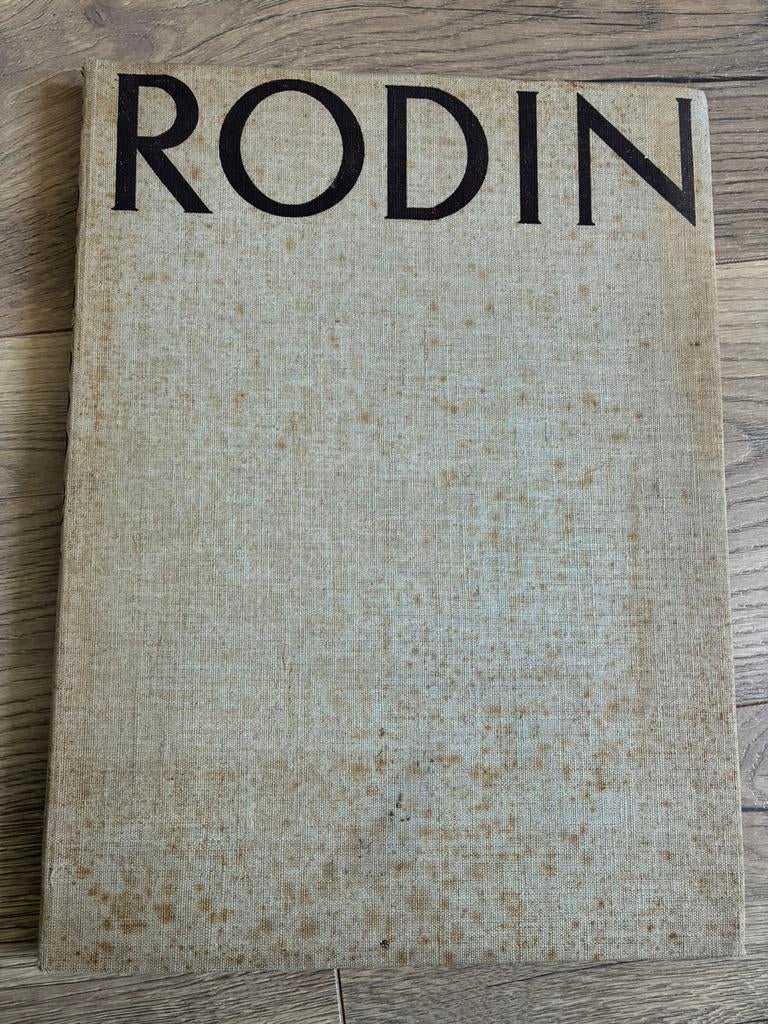 RODIN fotoboek van de beeldhouwer, Ophalen of Verzenden, Gelezen, Beeldhouwkunst