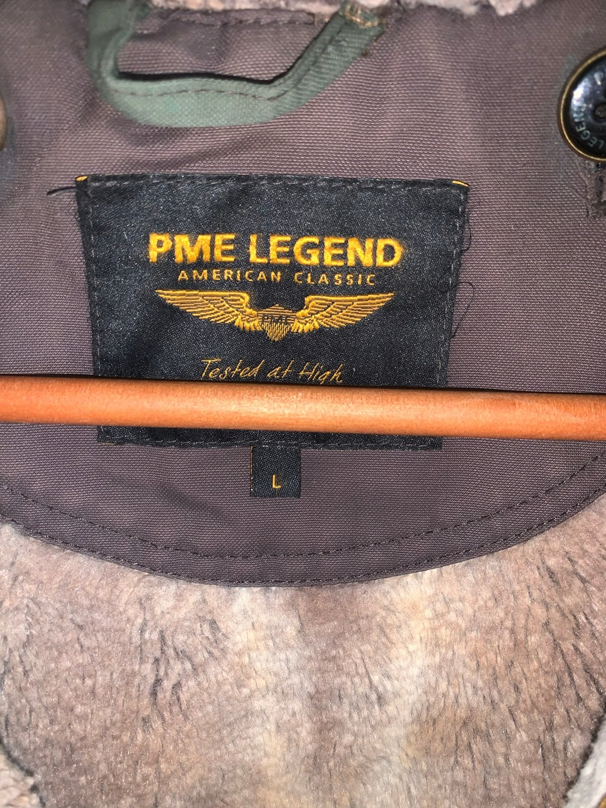 PME Legend Snowpack B-9 Parka - Maat L, Kleding | Heren, Ophalen of Verzenden, Zo goed als nieuw, Maat 52/54 (L), Bruin