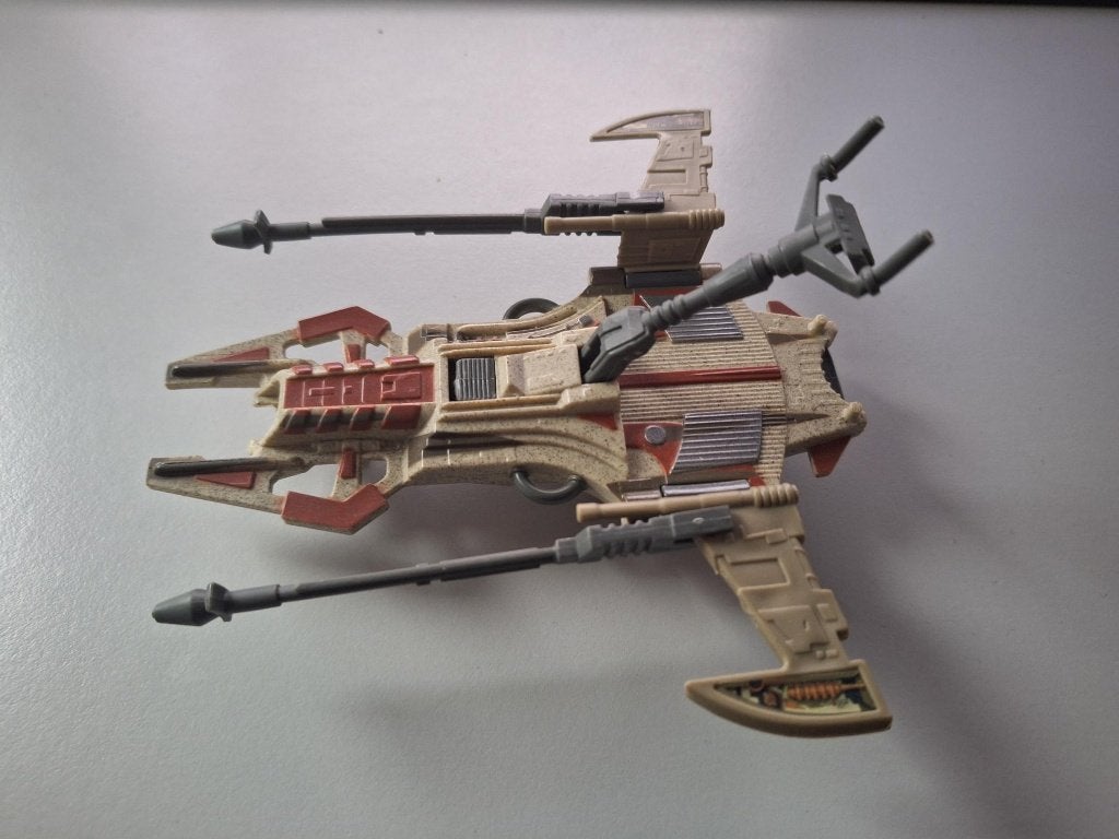 Star Wars Desert Sport Skiff + Luke Skywalker, Ophalen of Verzenden, Gebruikt, Actiefiguurtje