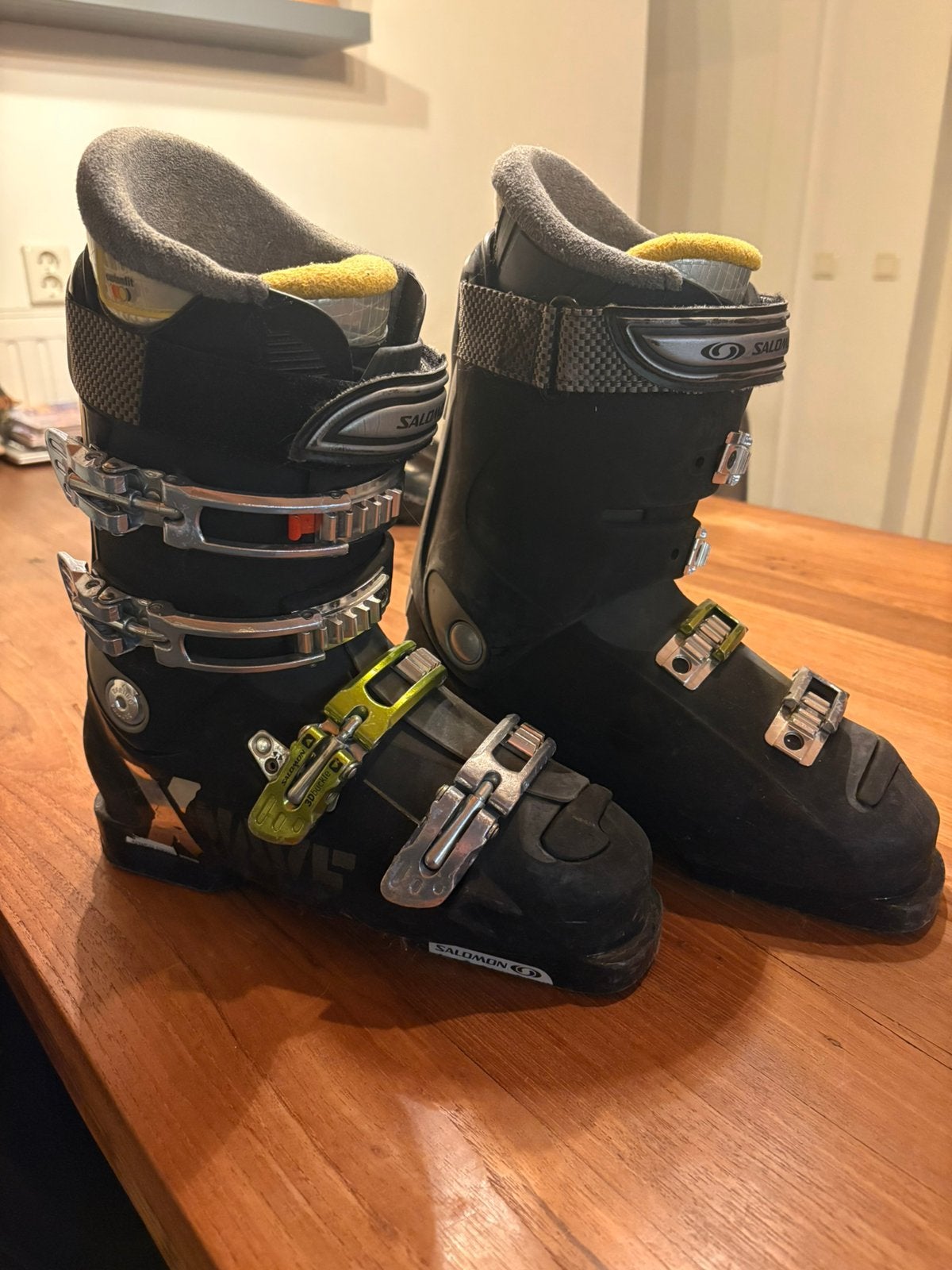 Skischoen Salomon, Ophalen, 140 tot 160 cm, Gebruikt, Schoenen
