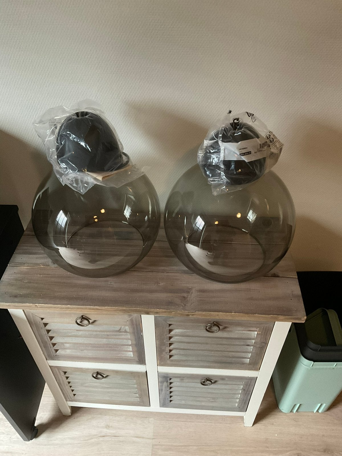 2 mooie hanglampen nieuw, Ophalen, Zo goed als nieuw