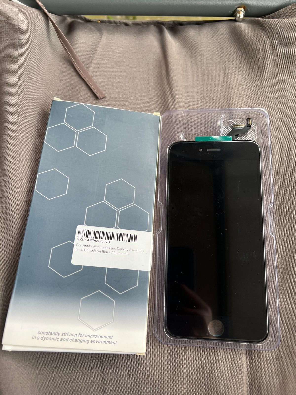 Nieuw iPhone 6s Plus Display Assembly Zwart Aftermarket, Ophalen of Verzenden, Nieuw, Overige typen, Apple