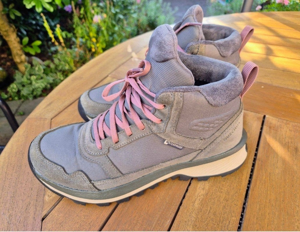 Quechua NH500 WP waterdichte wandelschoenen maat 38, Kleding | Dames, Ophalen, Wandelschoenen, Zo goed als nieuw, Quechua
