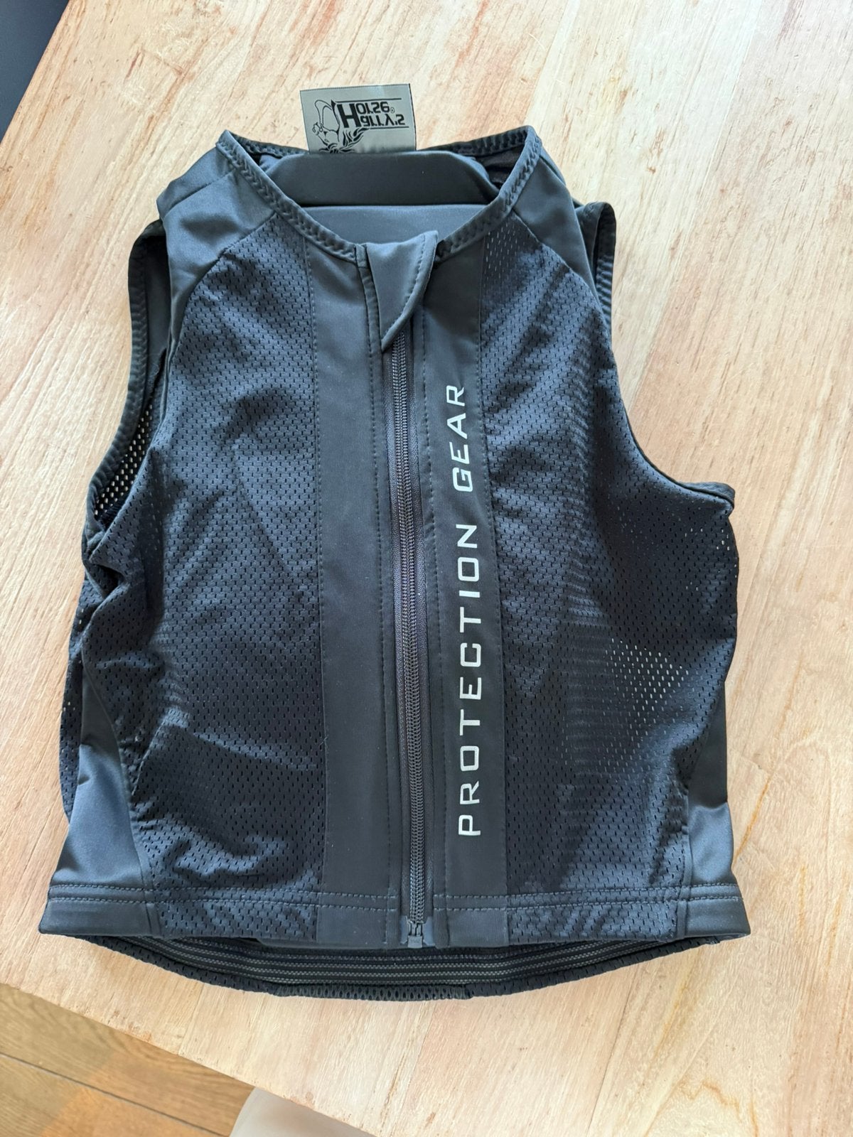 Rugbeschermer, Ophalen, Dressuur, Zo goed als nieuw, Zwart