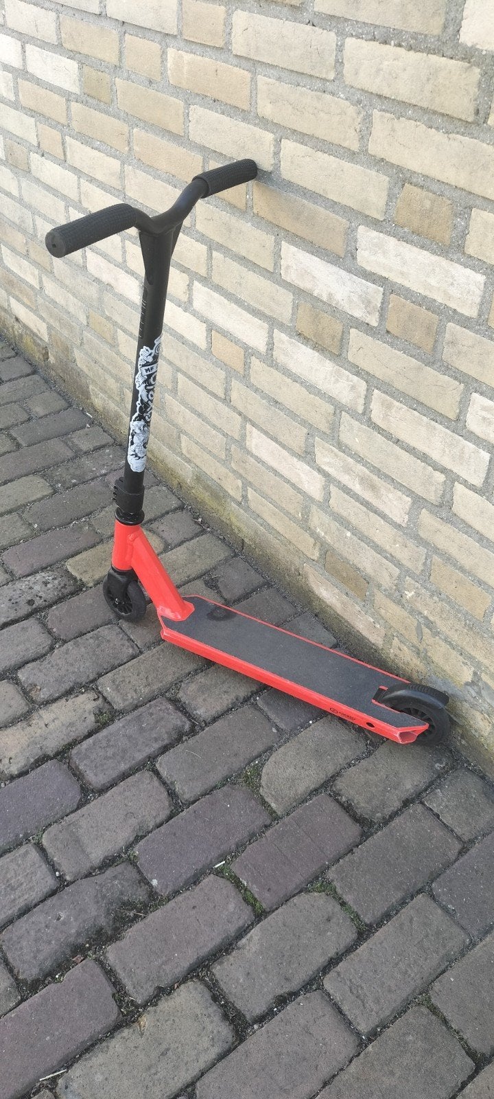 stunt step rood, Fietsen en Brommers, Steps, Ophalen, Gebruikt, Gewone step