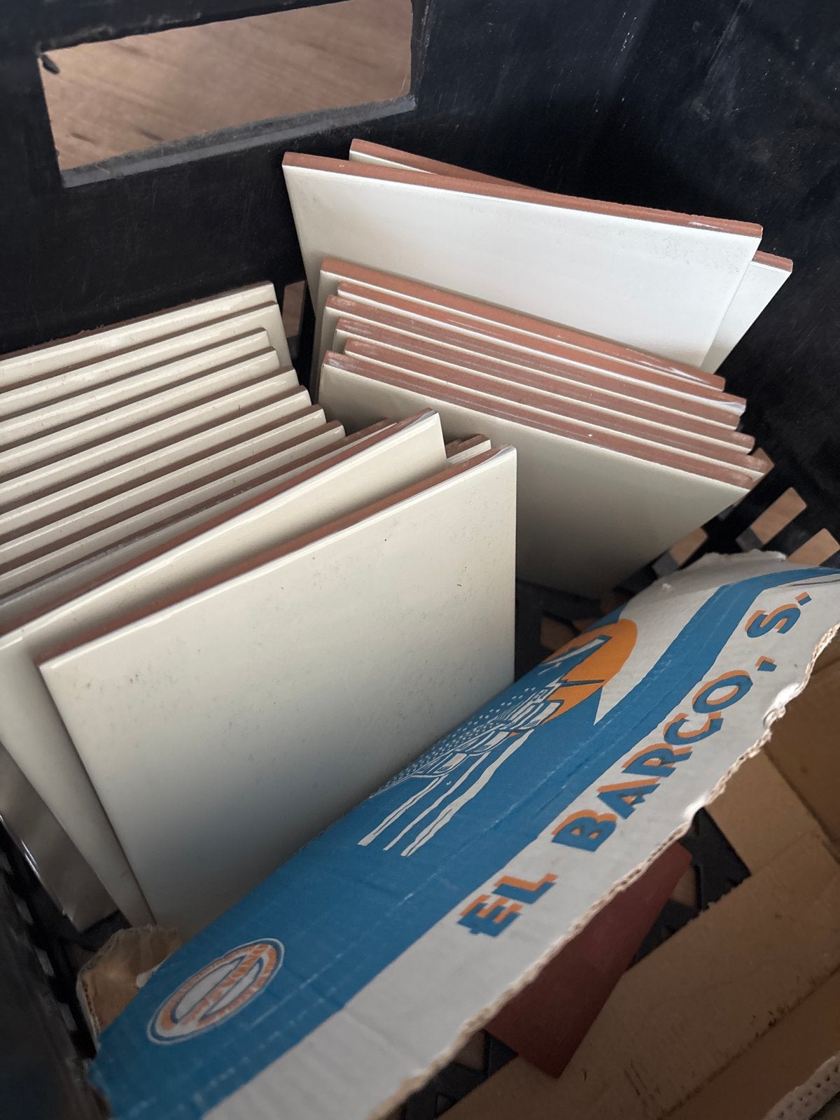 Winckelmans tegels 15x15 cm -22 stuks creme, 8 st zw 13 geel, Doe-het-zelf en Verbouw, Tegels, Ophalen, Nieuw, Minder dan 20 cm