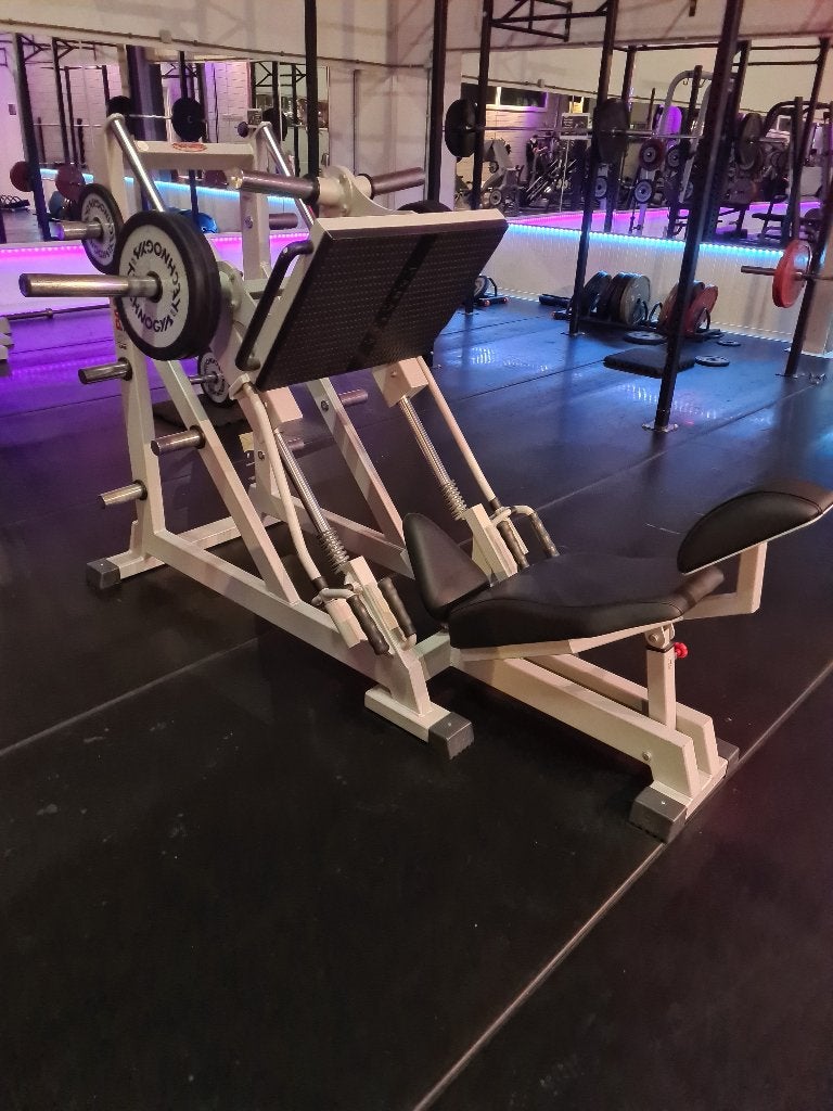 Panatta Leg Press Plate Loaded Free Weight 45 Degrees, Ophalen, Gebruikt, Benen, Overige typen