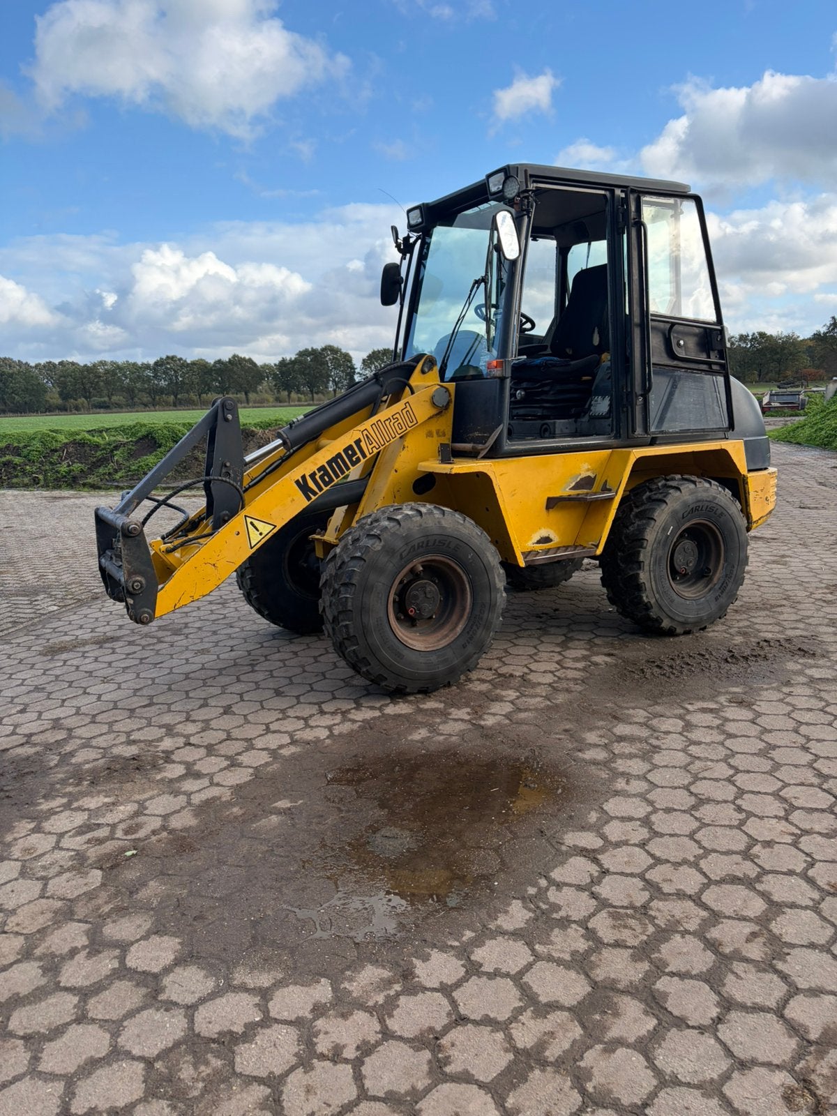 Kramer allrad loader, Ophalen, Wiellader of Shovel