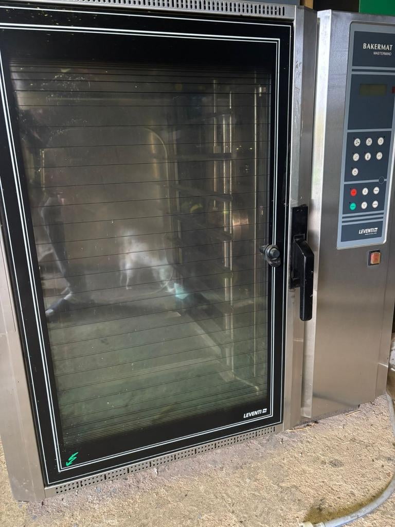 Leventi Bakermat Combisteamer Oven - Professionele Kwaliteit, Ophalen, Gebruikt, Hete lucht, Oven