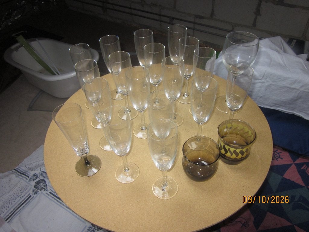 Glazen bier en wijn, Ophalen, Glas of Glazen, Overige stijlen, Glas