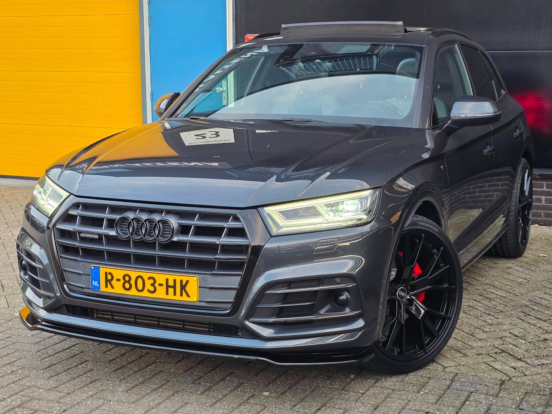 Audi Q5 2.0 TFSI Quattro Sport S Line Black Edition / Pano /, Auto's, Dealer onderhouden, Gebruikt, Euro 6, 4 cilinders