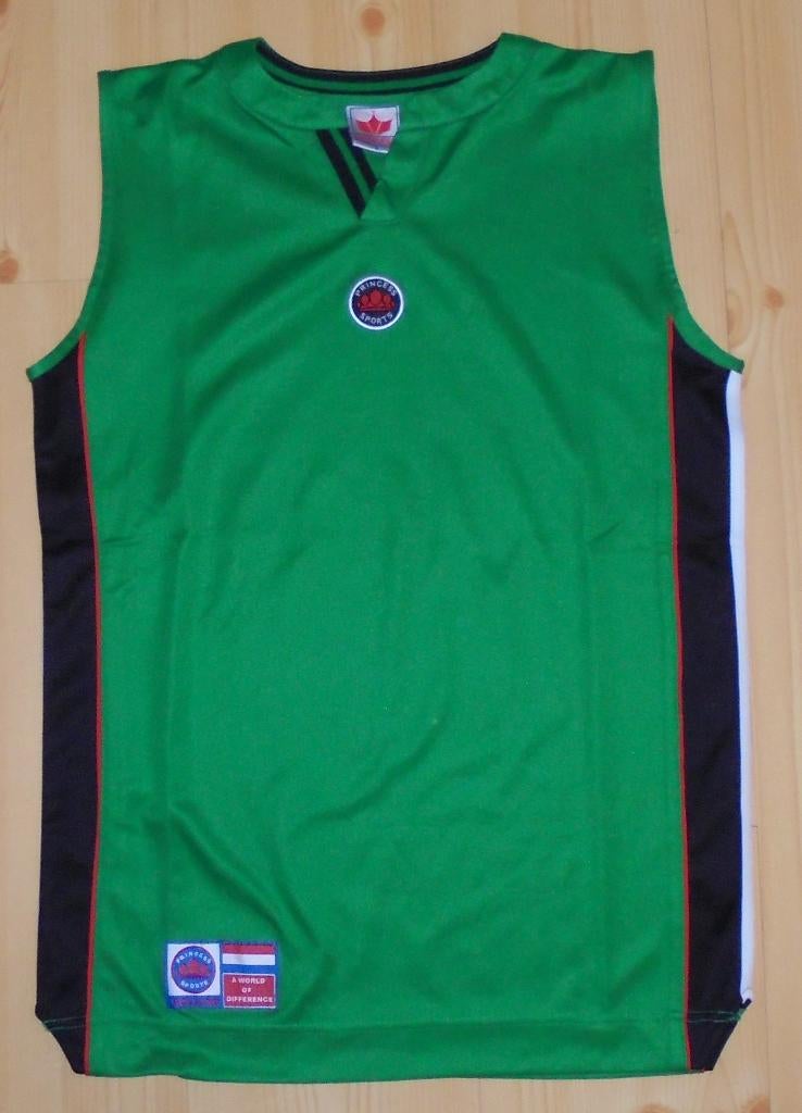 Princess sports basketbalshirt maat 164 (s) met applicatie, Gebruikt, Jongen of Meisje, Sport- of Zwemkleding, Ophalen of Verzenden