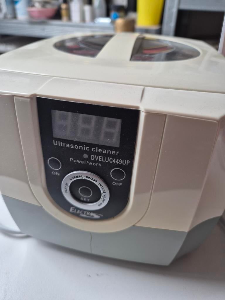ElectriQ Ultrasone Reiniger DVELUC449UP, Ophalen of Verzenden, Gebruikt